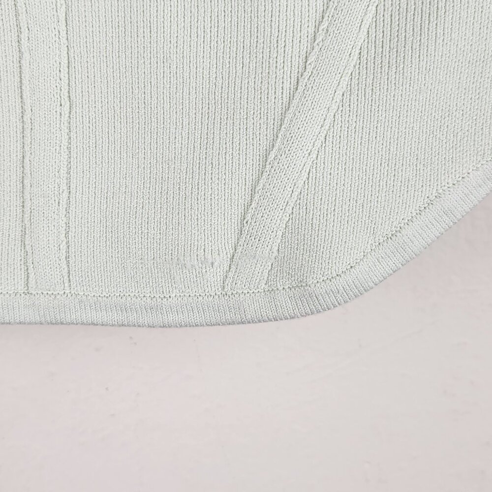 Aritzia Babaton Sculpt Knit Square Neck Bustier Crop Tank Top sz S - Picture 9 of 9